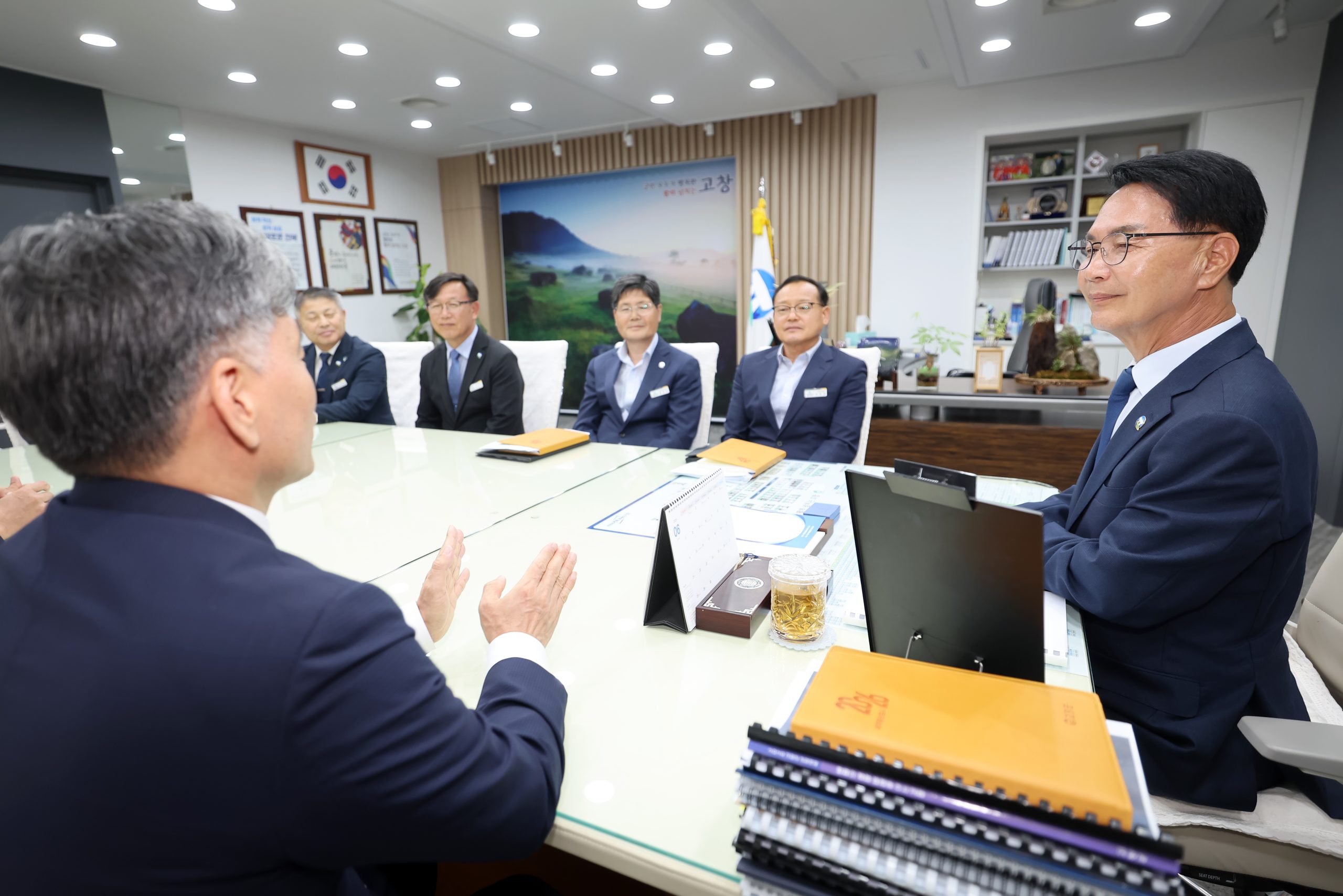 심덕섭 군수 군정 복귀 첫 일정, 농번기 일손·민생경제 상황점검 1번째 이미지