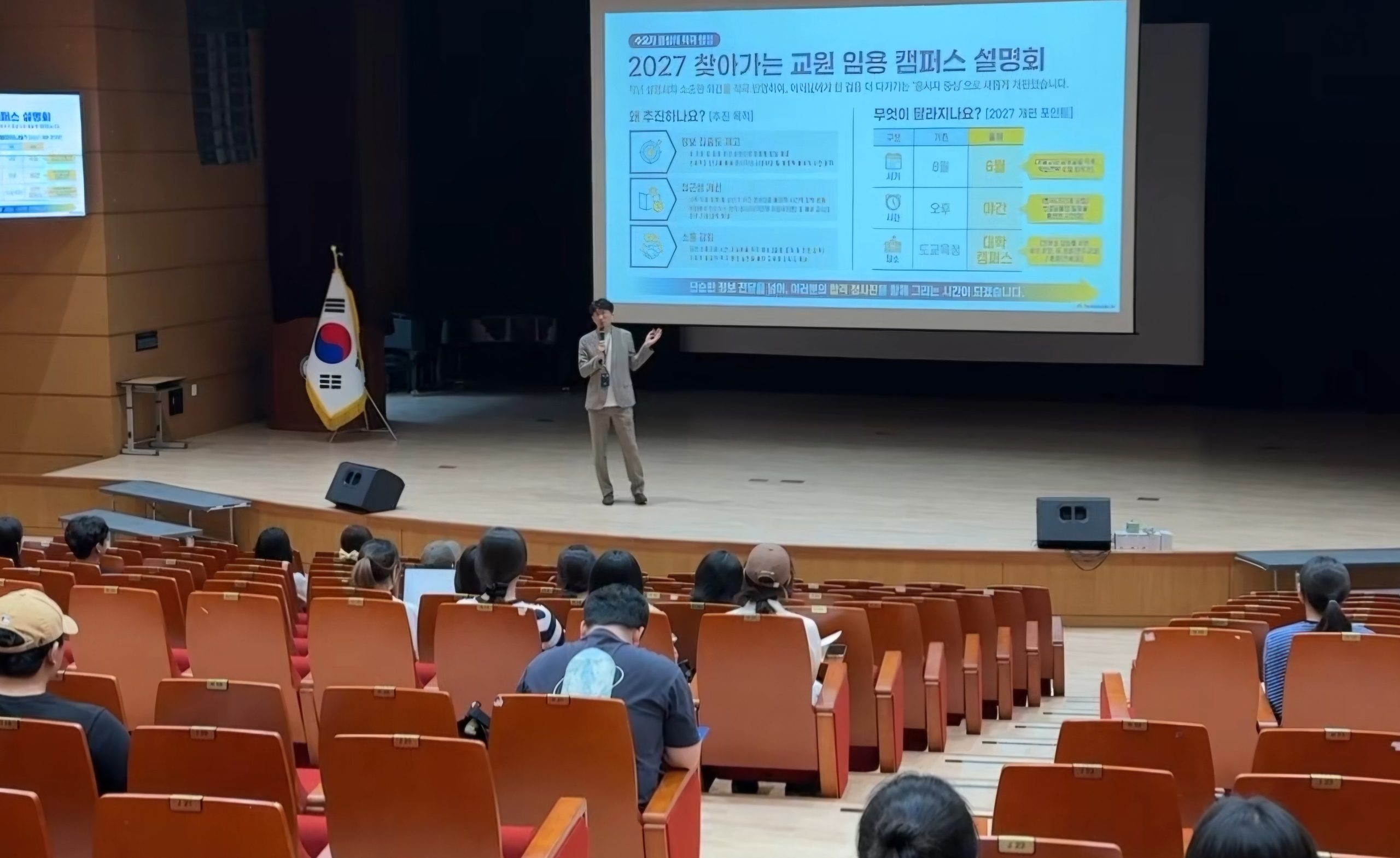 ‘찾아가는 캠퍼스 임용 설명회’ 성황 이미지(2)