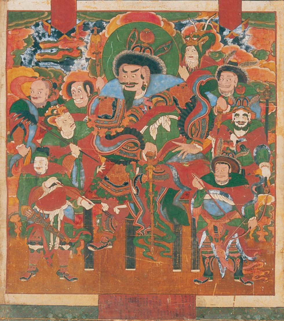 5-2 여수 흥국사 제석천·천룡도, 국가지정유산 ‘보물’ 지정(천룡도).jpg