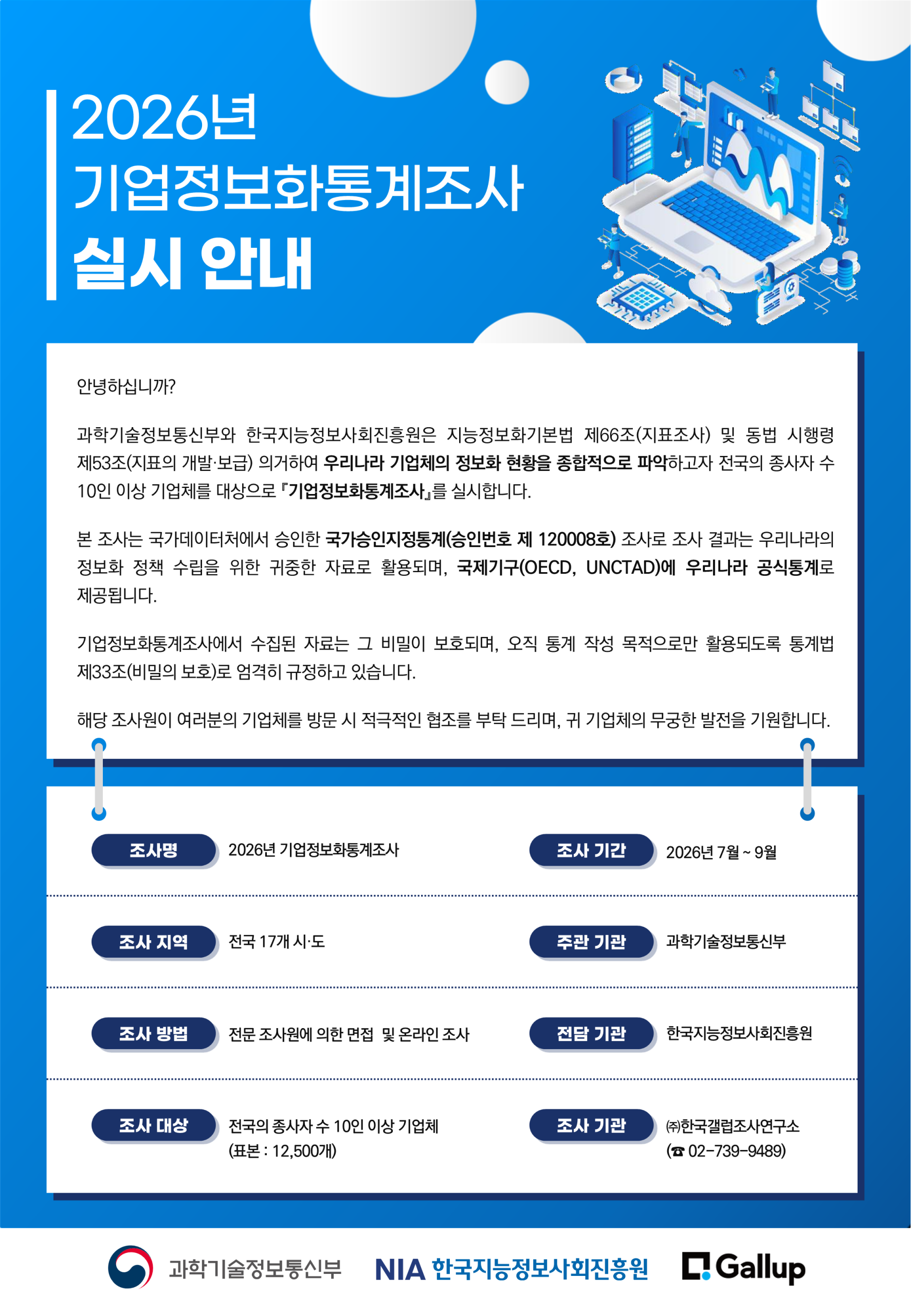 2026년 기업정보화통계조사_안내문