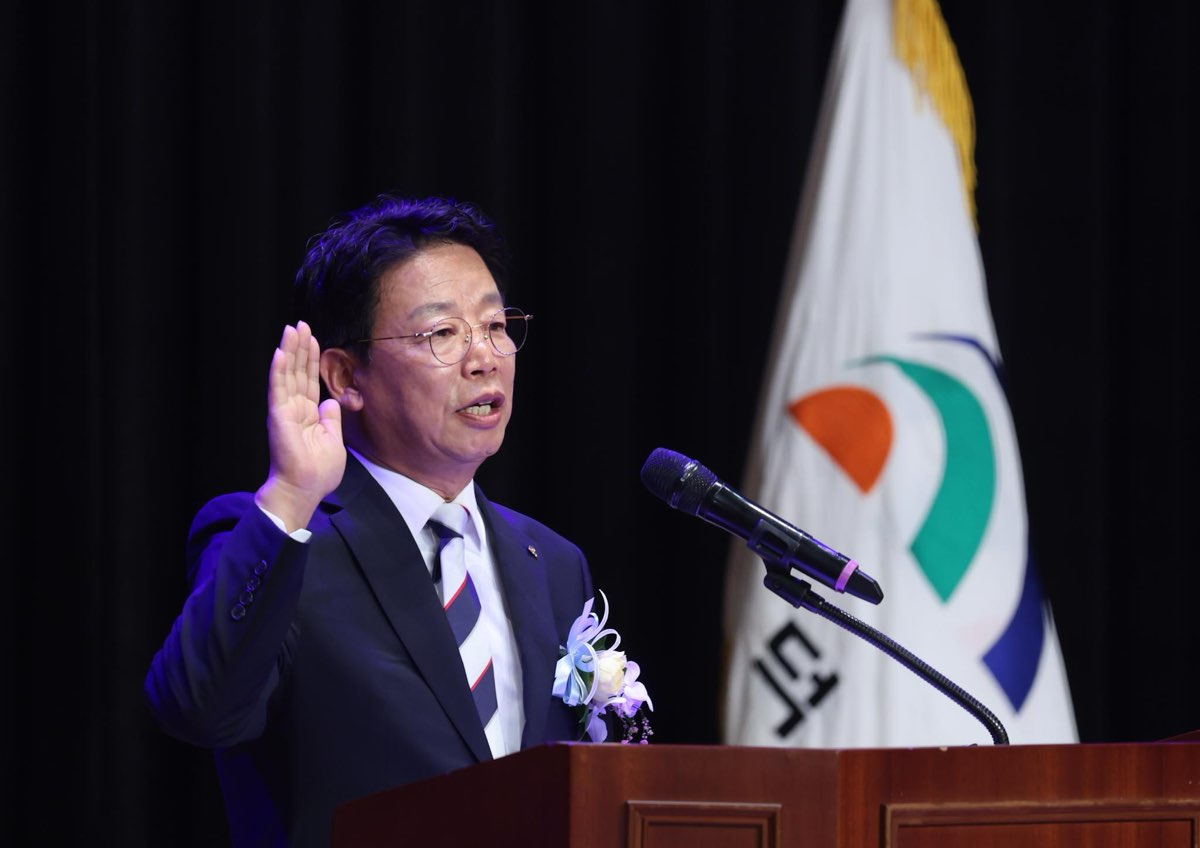 김찬술 대덕구청장, 취임 첫날 환경관리요원과 현장 행보… 민선9기 첫걸음