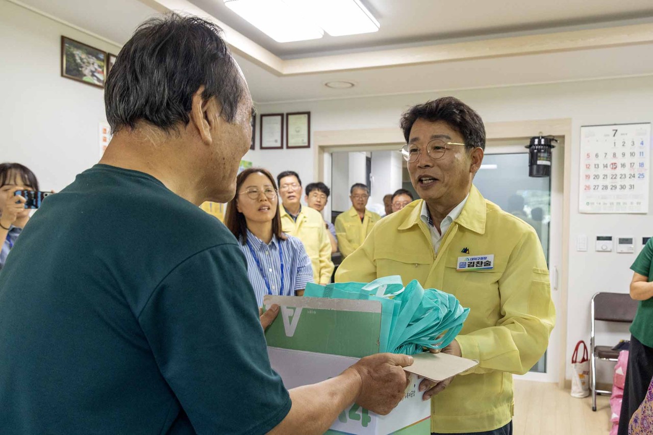 대전 대덕구, 폭염 취약계층 보호 위해 현장점검 나서