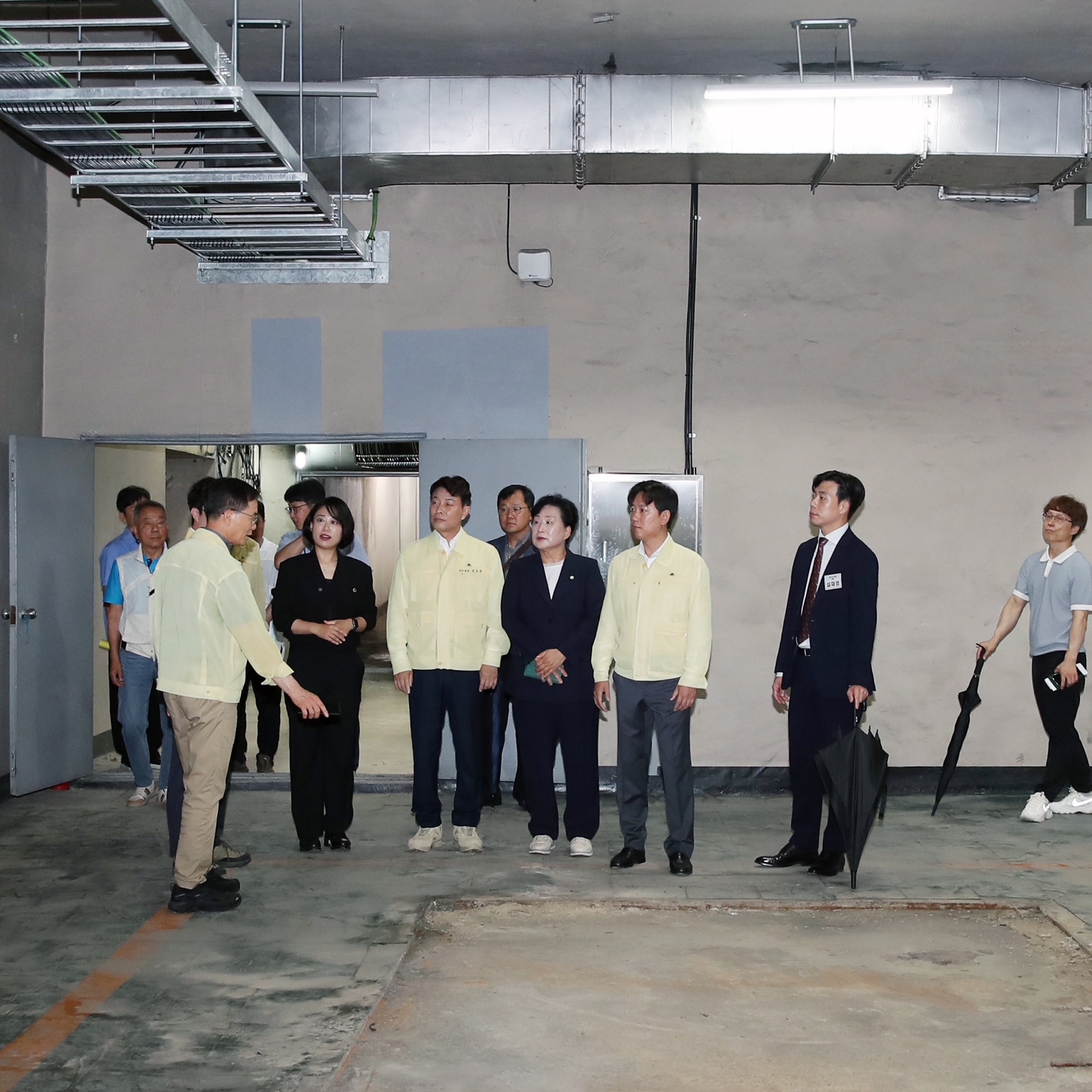 전문학 서구청장, 여름철 재난 대비 탄방지하차도 현장 점검