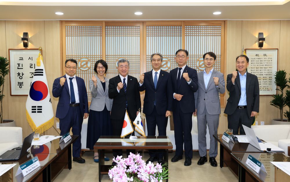 일본 도호쿠가쿠인대학교 총장단, 전남대학교 방문 국제교류 협력 확대 논의
