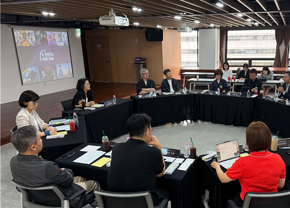 K-방송영상 제작 생태계 회복 위한 현장 소통 강화 콘진원, 방송영상제작사 소통 간담회 개최