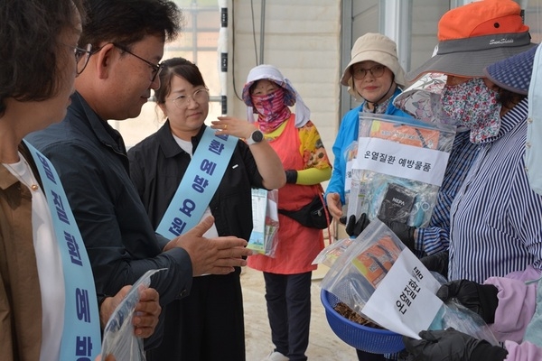신안군, 농촌진흥청과 함께 농업인 온열질환 예방 활동..