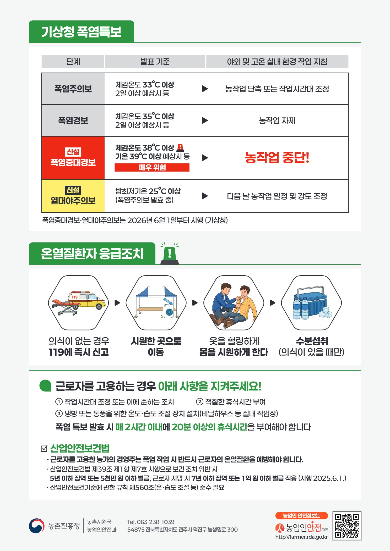 온열질환 예방 기본수칙 2번째 이미지