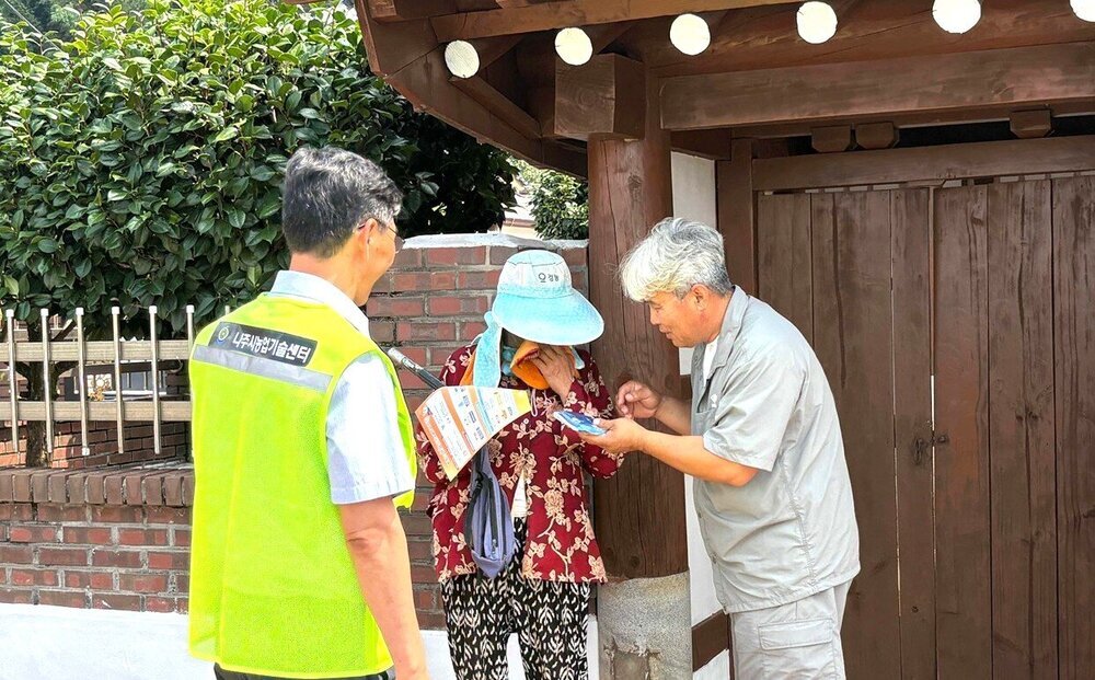 나주시, 폭염 속 농업인 온열질환 예방 활동 강화 첨부 이미지 2