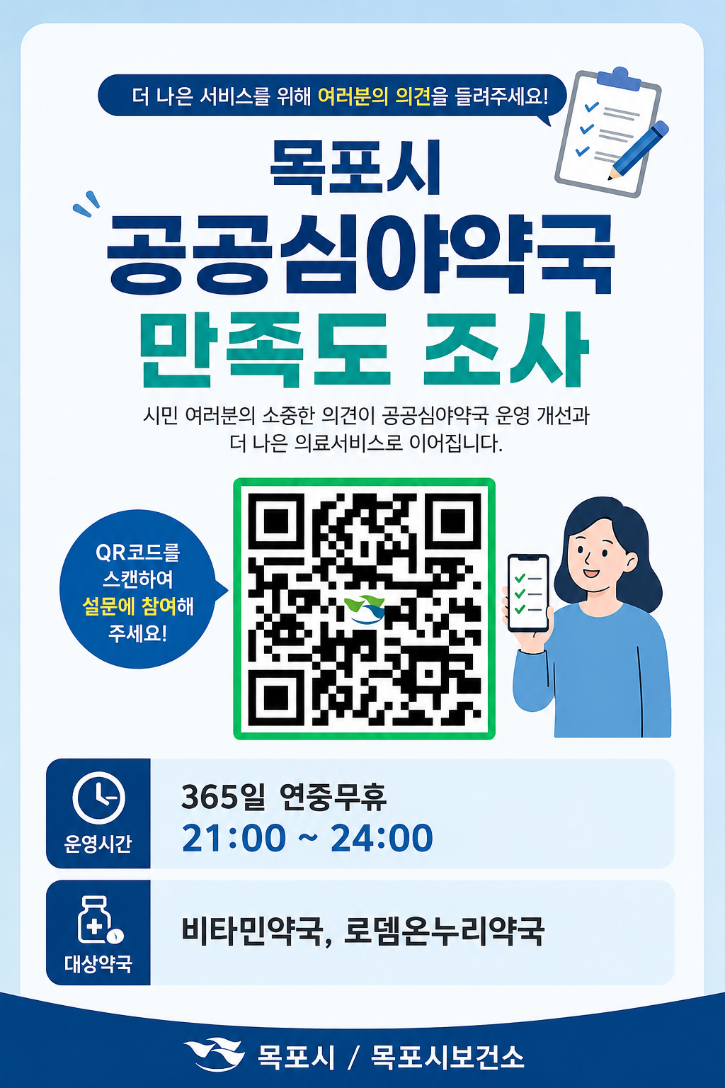 공공심야약국 만족도조사