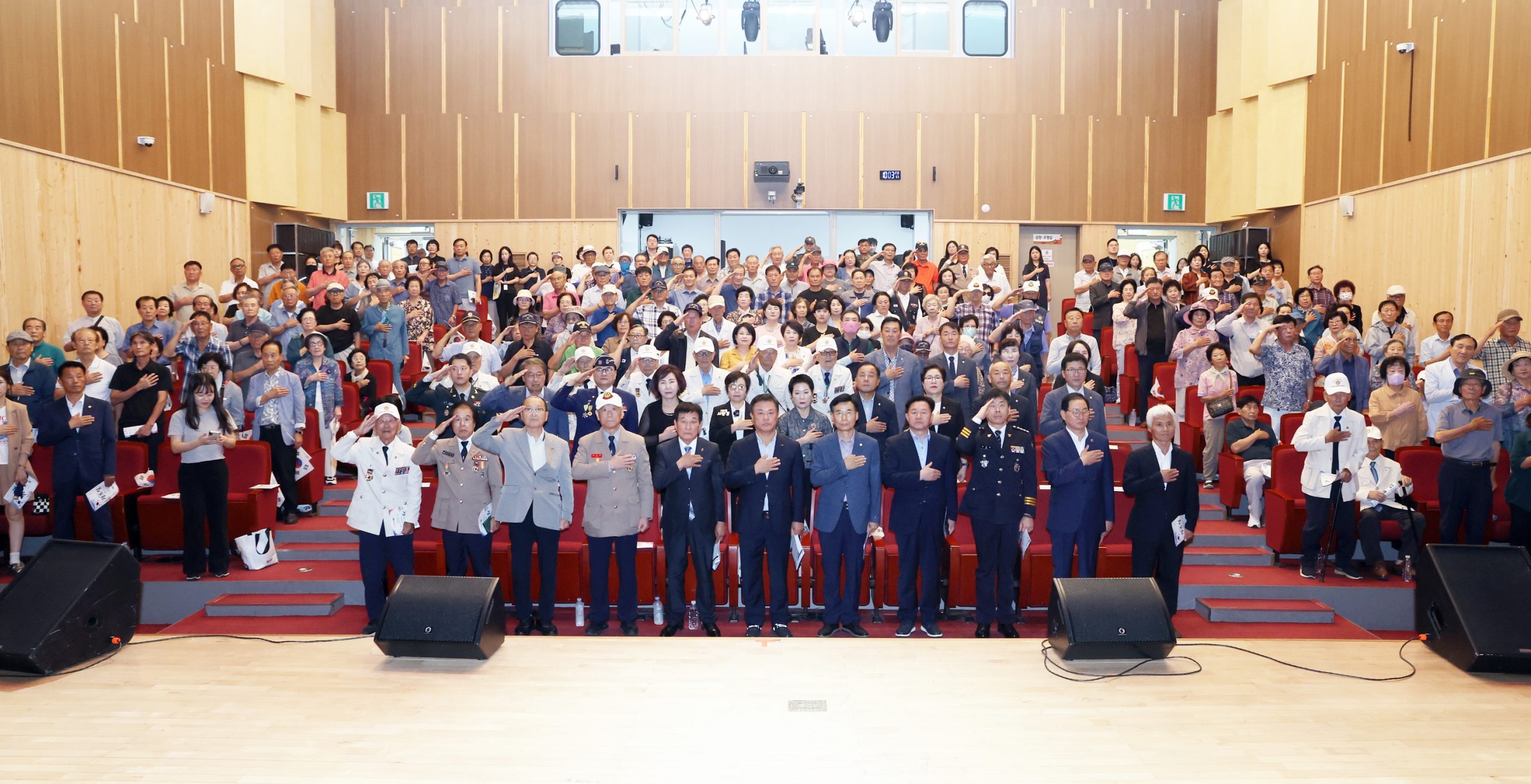 순국선열 희생 기억하고 보훈 다짐…정읍시 광복절 경축식 (2)
