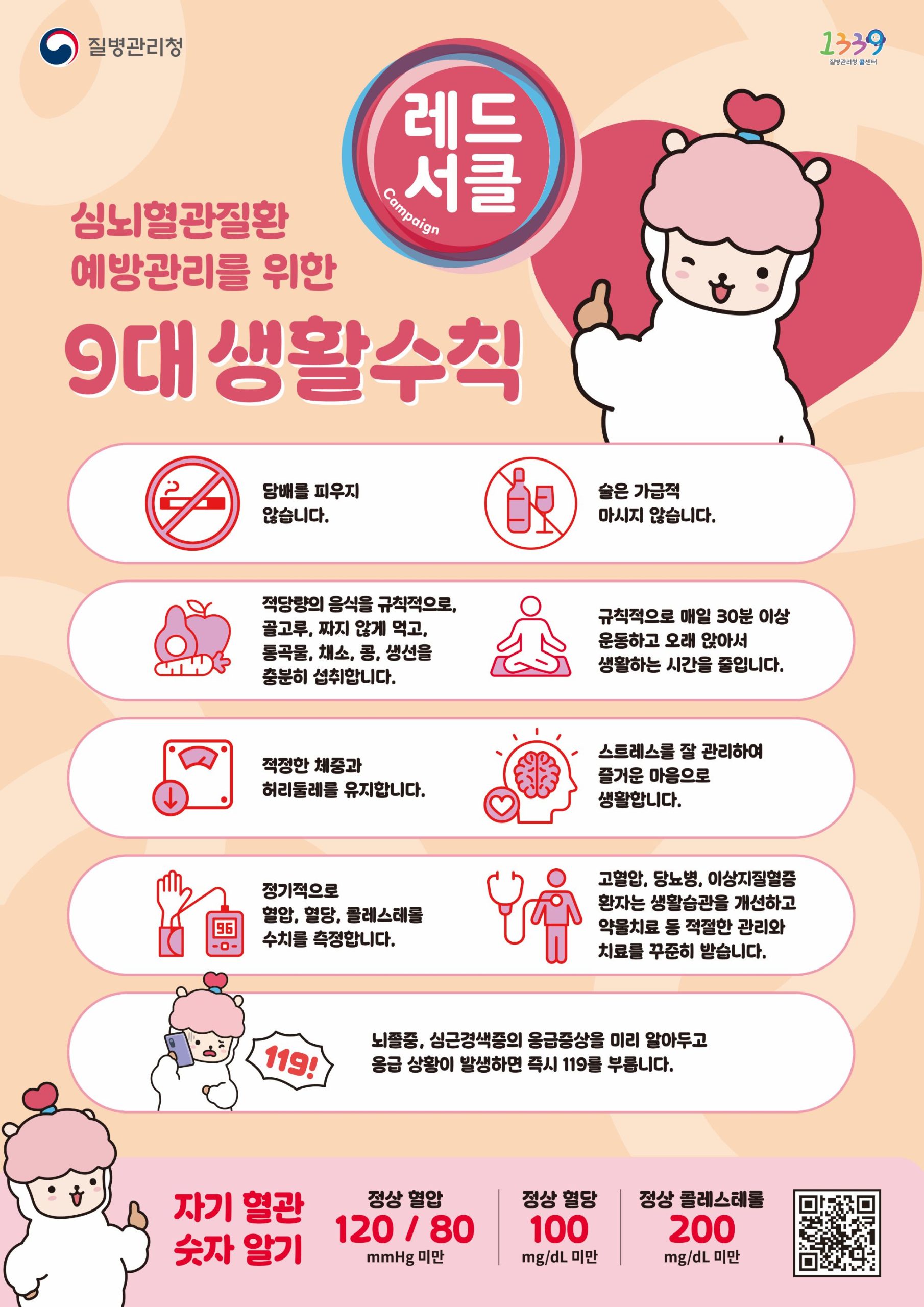 목포시보건소, 9월 한 달간 ‘자기혈관 숫자알기’ 캠페인 전개
