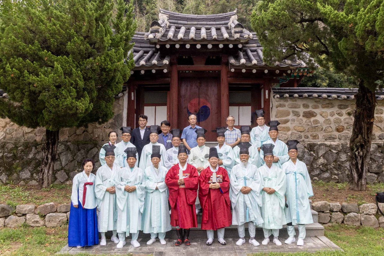 김찬술 대덕구청장, 회덕향교서 취임 고유제 봉행