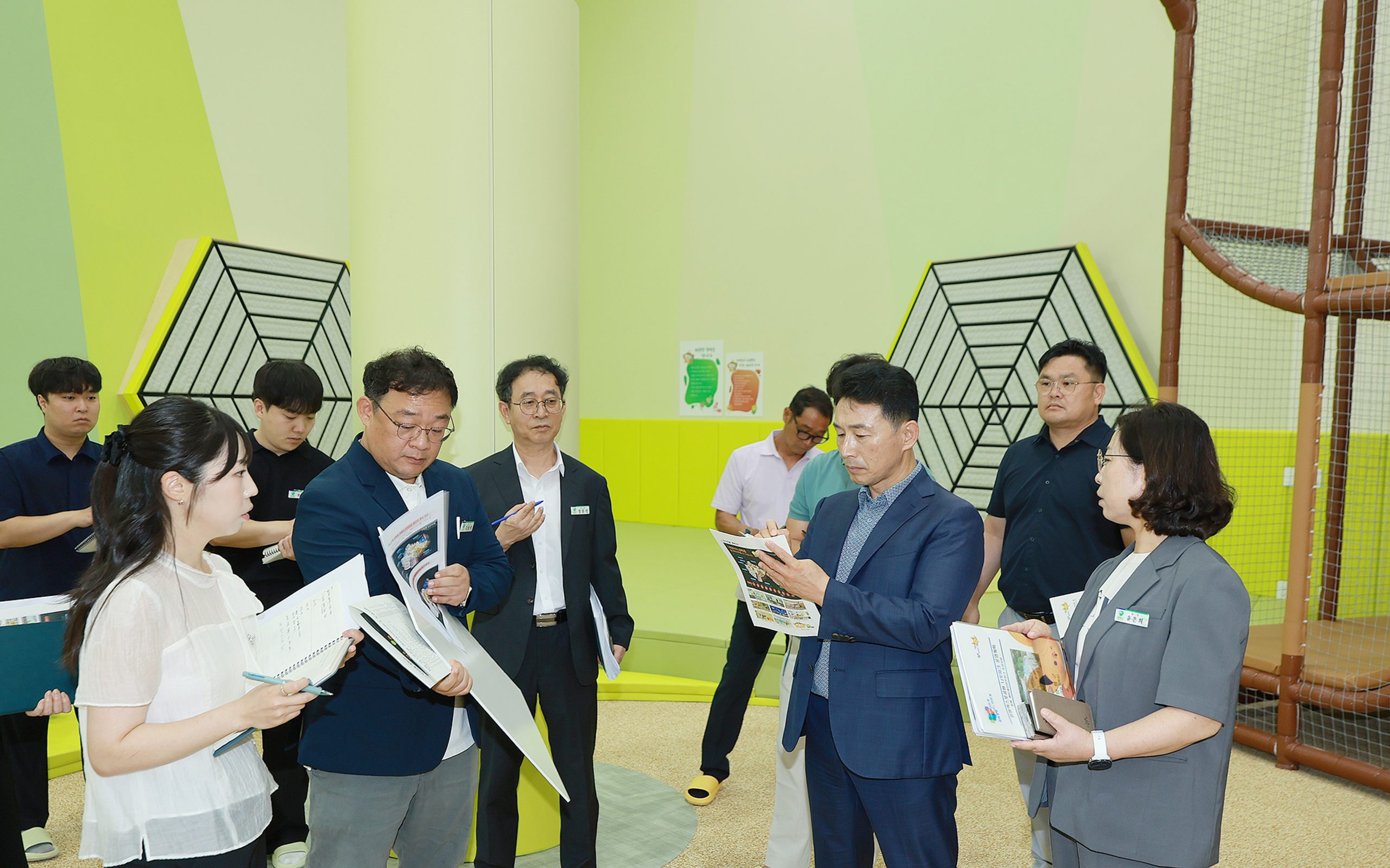 함평군, 나빛파크 개장 앞두고 안전점검 실시