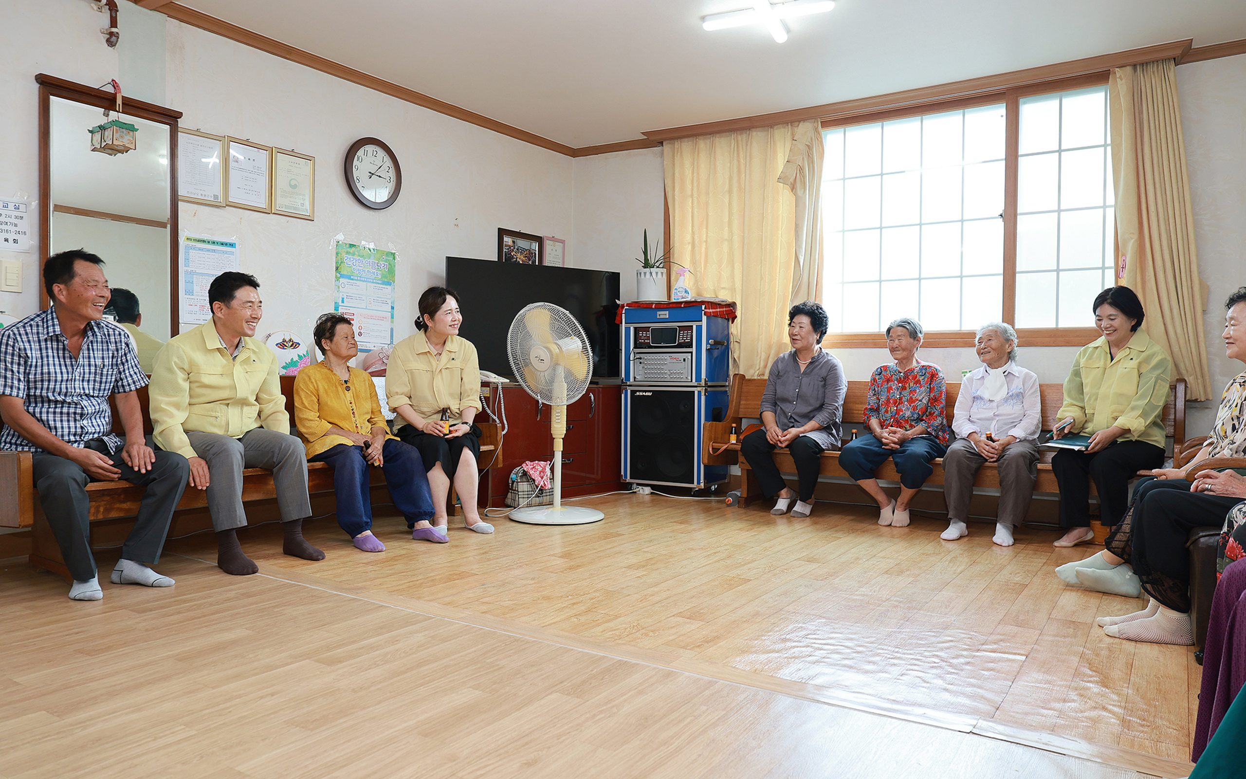 “무더위쉼터에서 시원하게 휴식하세요”…함평군, 경로당 377개소 전수 점검