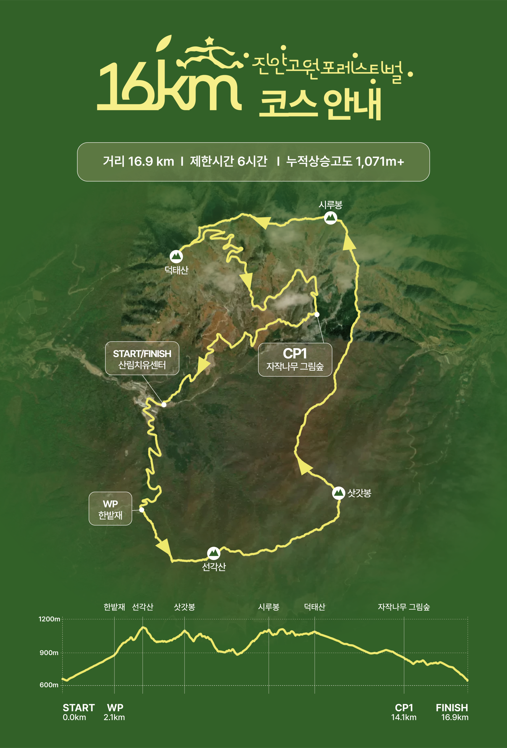 가을 숲에서 달리고 치유하는 ‘진안고원 포레스티벌(Run&Heal)’개최 이미지(3)