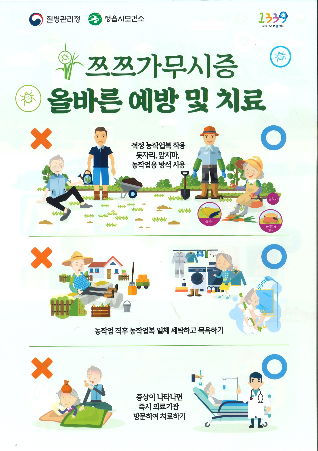 풀밭 다녀온 뒤 발열·오한?…정읍시 “진드기 감염병 주의” (2)