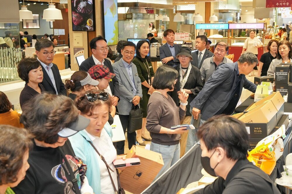 나주시-롯데백화점 구리점, 농특산물 수도권 판로 확대 ‘맞손’ 첨부 이미지 3