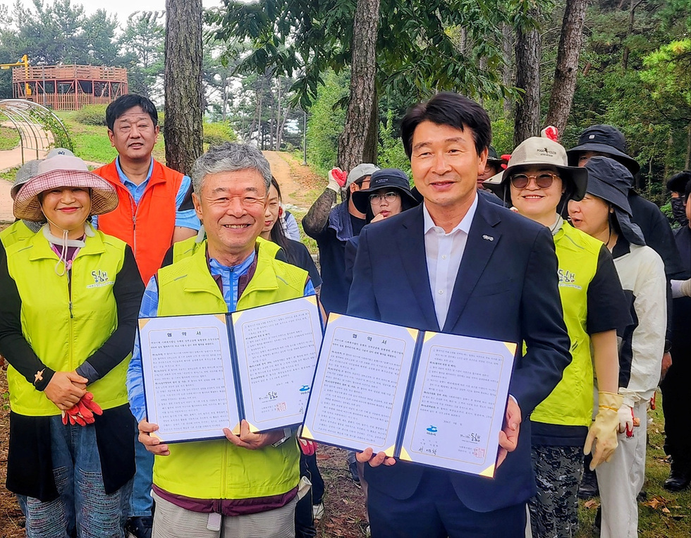 8-2 여수시, 죽림 상하금공원에 꽃과 나무 어우러진 ‘동행정원’ 조성.jpg