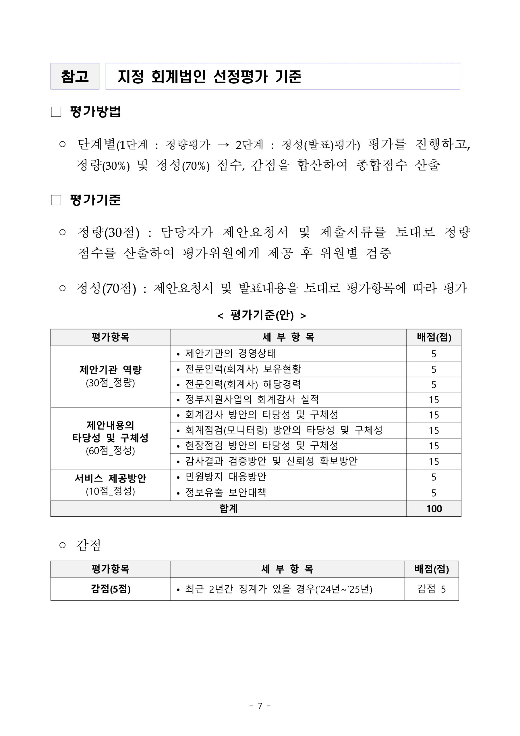 2026년 소상공인 생활문화 혁신지원 사업 지정 회계법인 모집 재공고