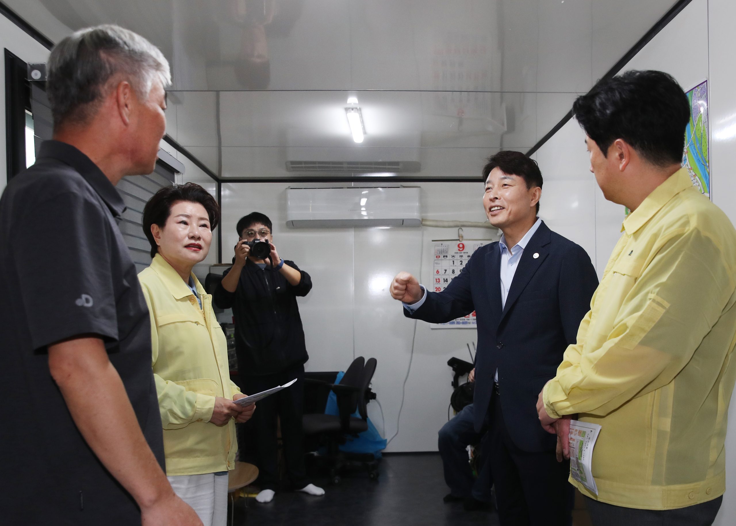 전문학 서구청장, 환경공무관 휴게시설 안전 점검