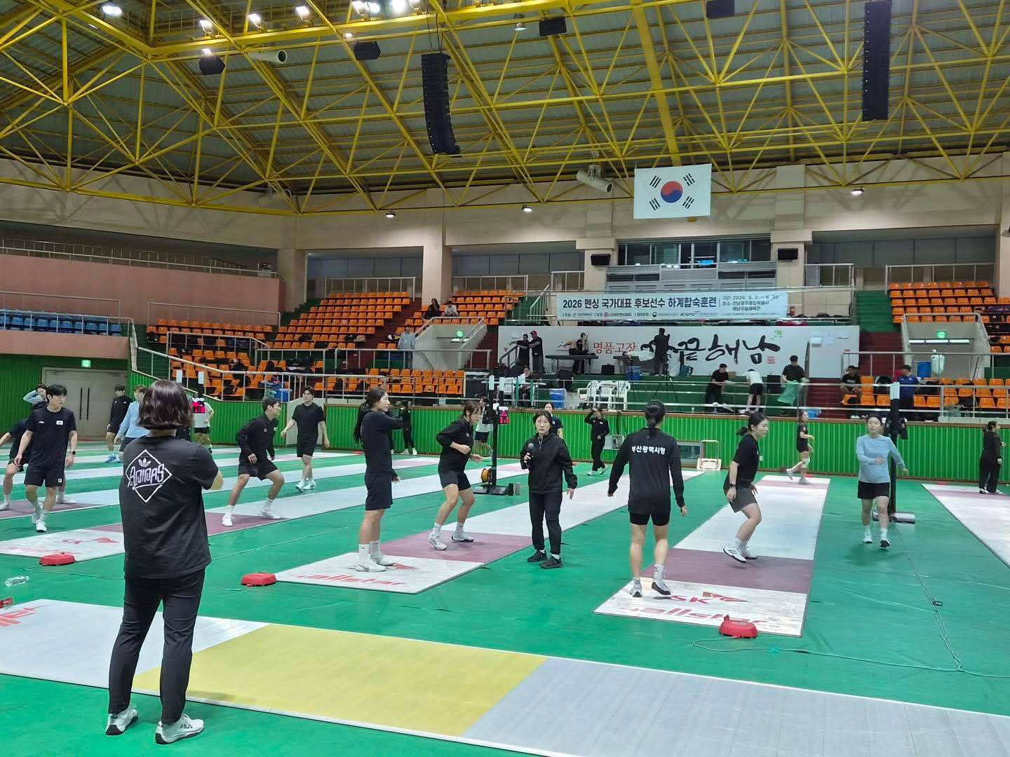 15-펜싱국가대표 후보선수단 훈련장면 (3)