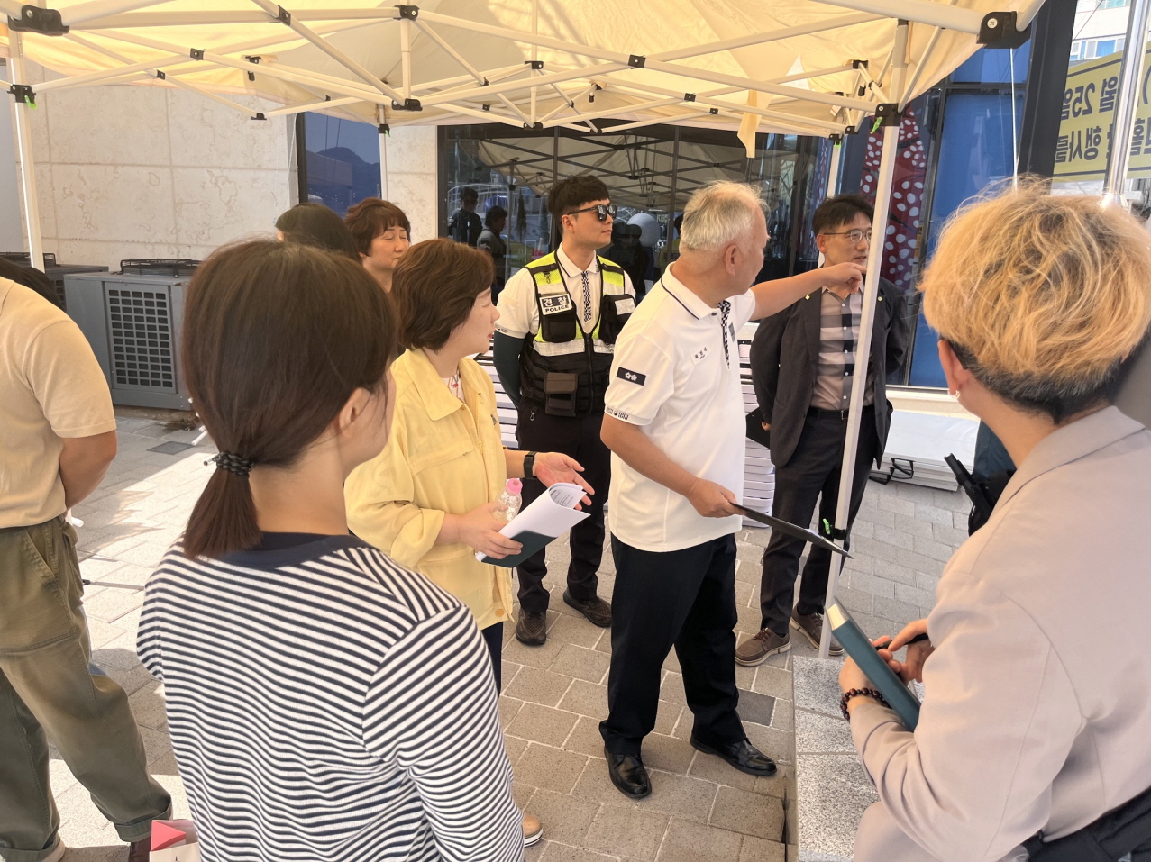 고흥군, 별별 우주인 야시장 안전점검 실시