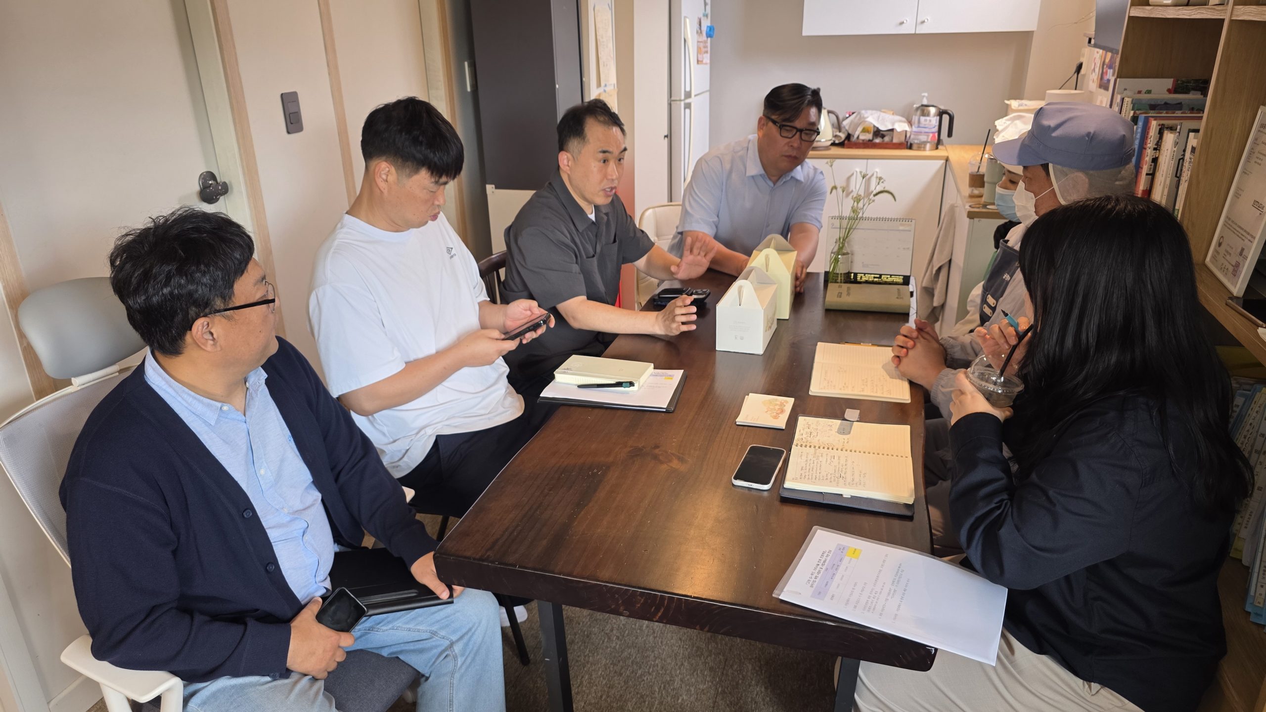 [디자인정책팀] 고창 G-Food 프로젝트 참여기업 중간 현장점검2