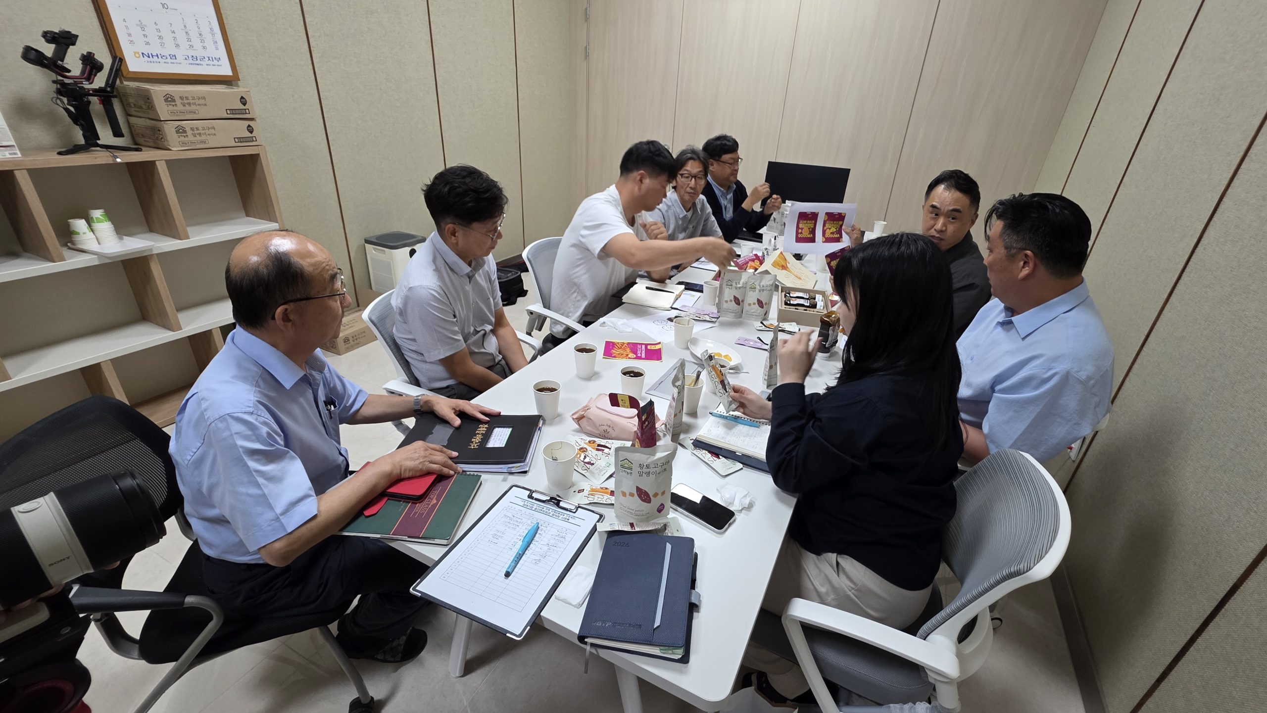 [디자인정책팀] 고창 G-Food 프로젝트 참여기업 중간 현장점검3