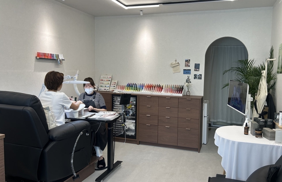 강진읍권 창업 지원 점포, 청년 창업가 교육 모습.