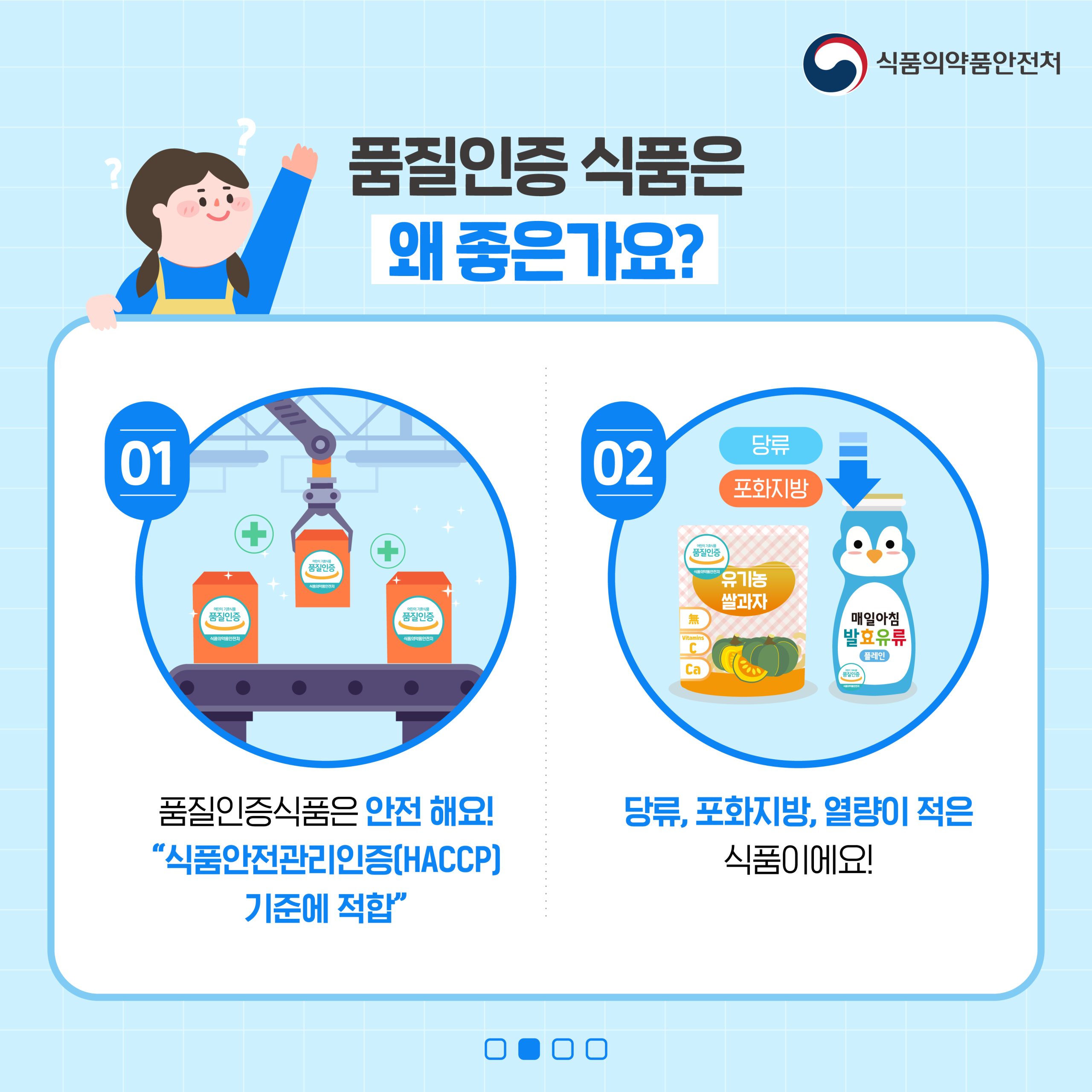 어린이 기호식품 품질인증 제도 관련 카드뉴스