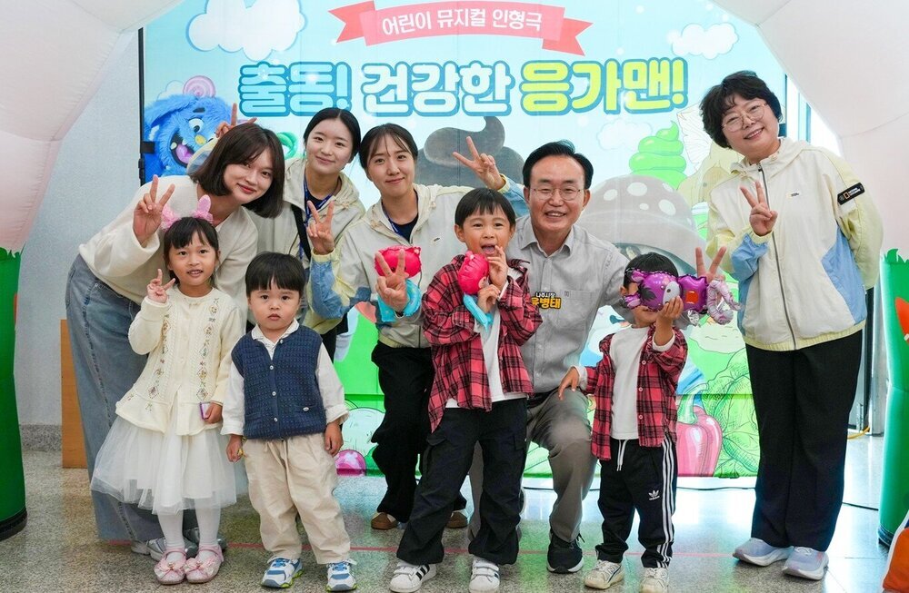 “편식은 안 돼요! 골고루 먹어요!” 나주시, 어린이 인형극 ‘큰 호응’ 첨부 이미지 2