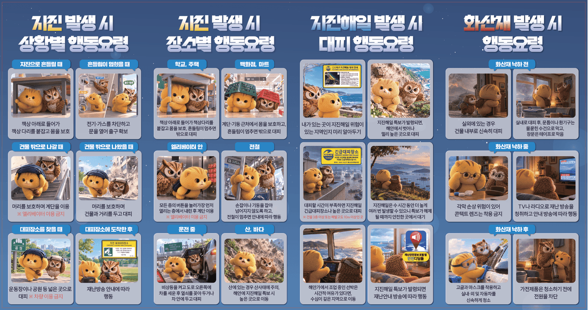 2026년 지진안전주간 안내