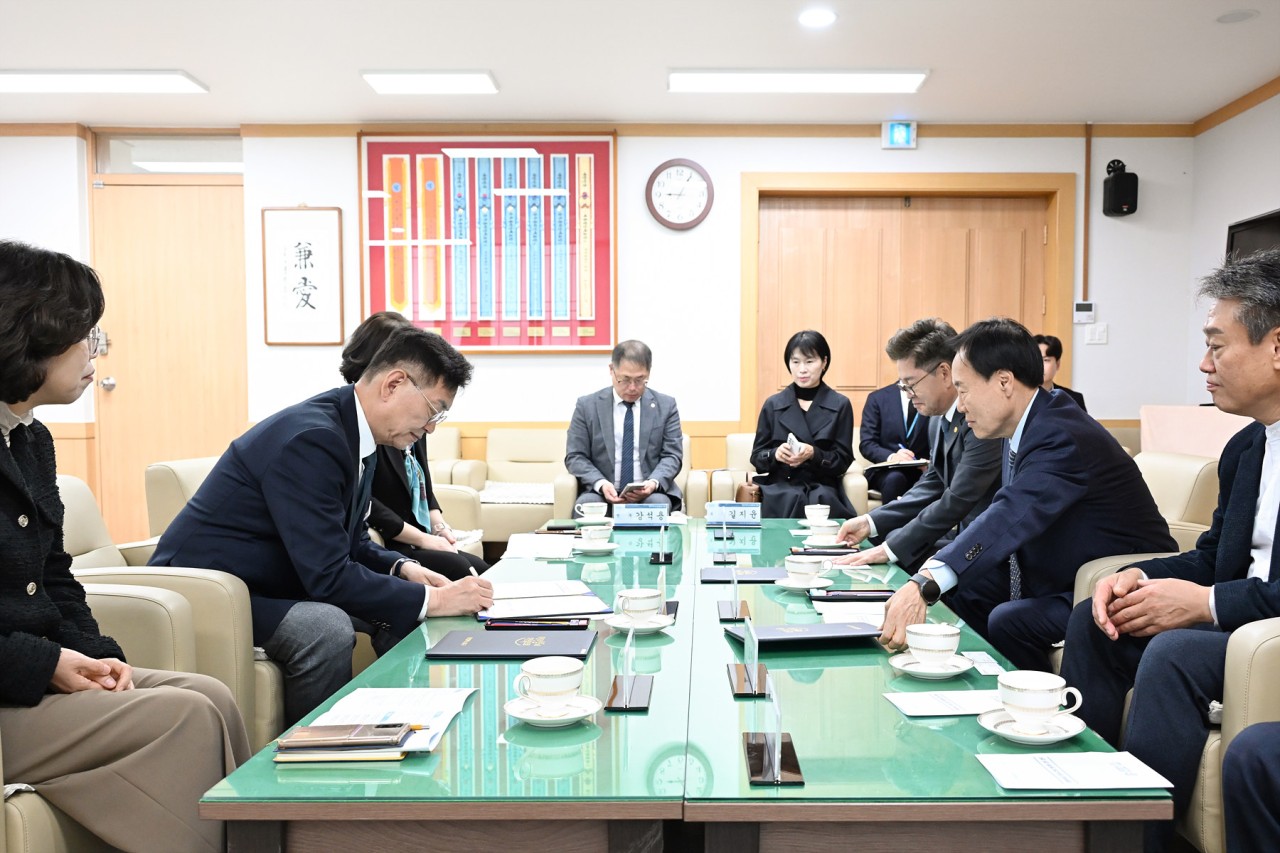 대전 중구, 지방보조금 관리시스템 전용계좌 협약 체결