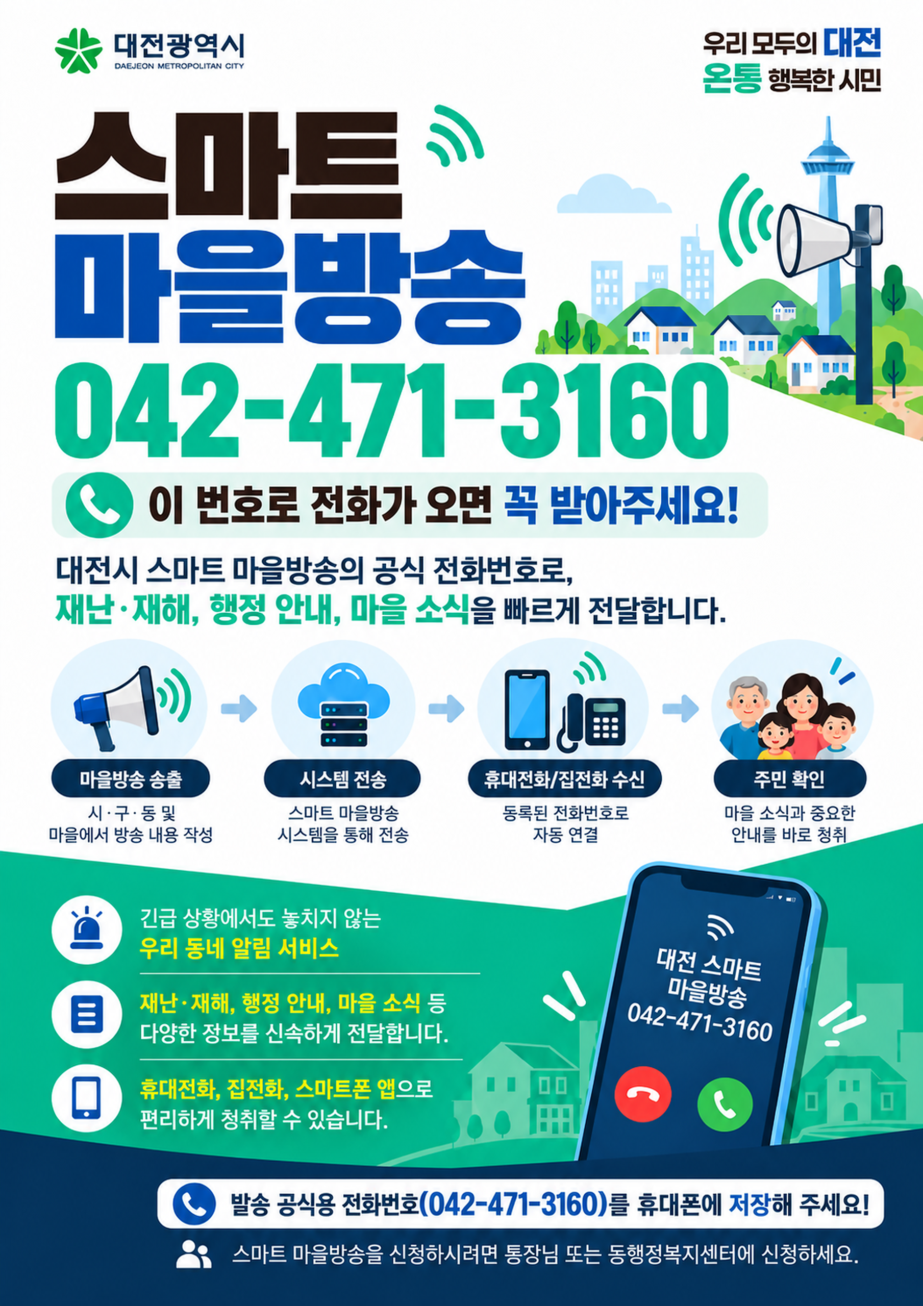 스마트마을방송 이용 안내