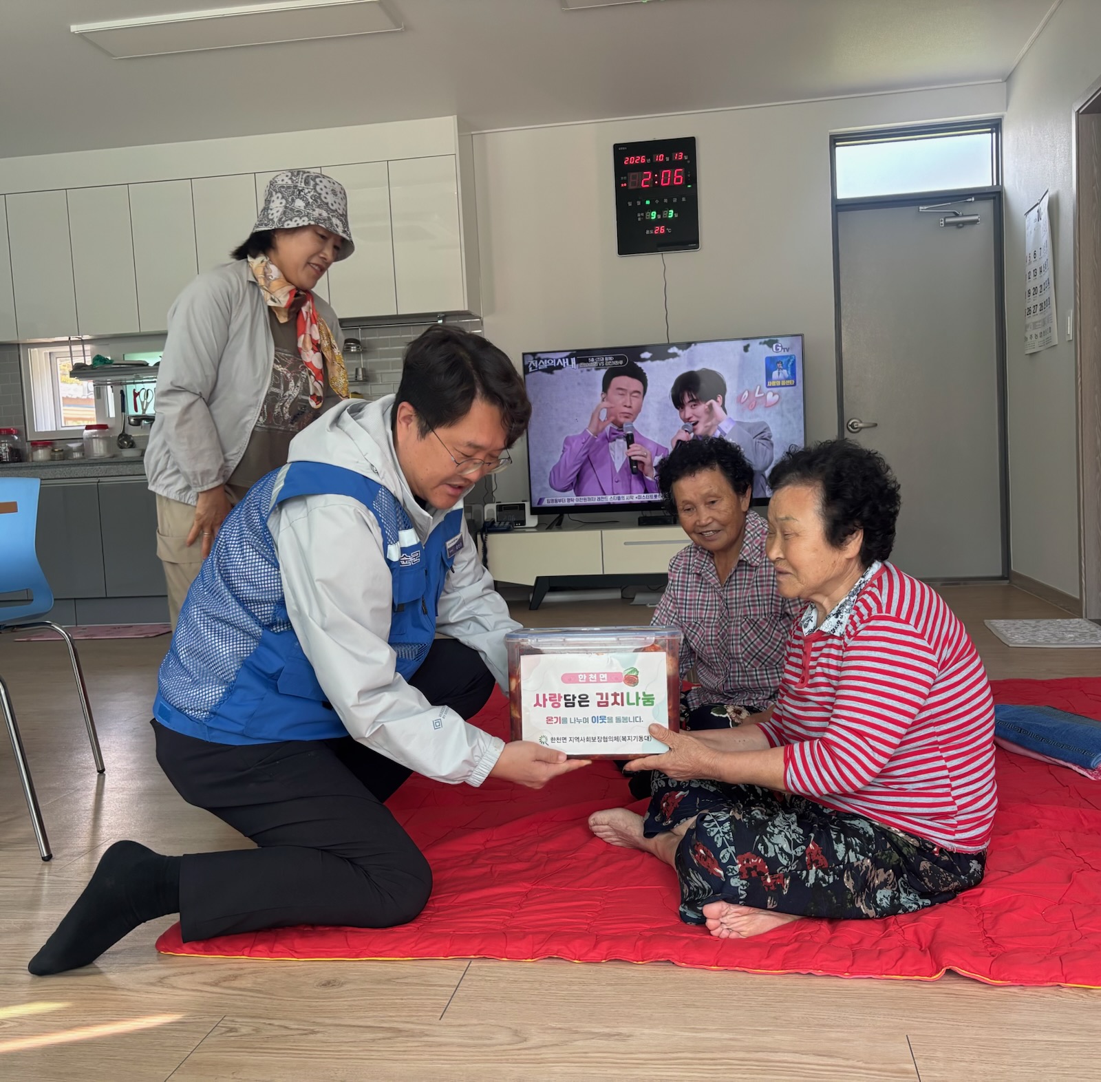 화순군 한천면 지역사회보장협의체, “사랑담은 김치나눔” 행사 개최 4