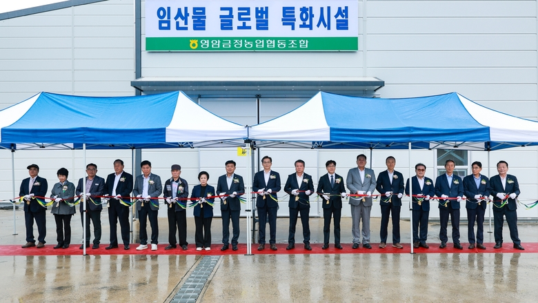 영암대봉감 수출 기반 마련, 금정농협 특화시설 준공 이미지 2